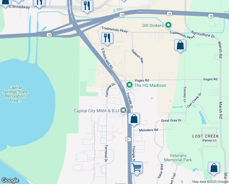 4015 Terminal Drive, McFarland WI Walk Score