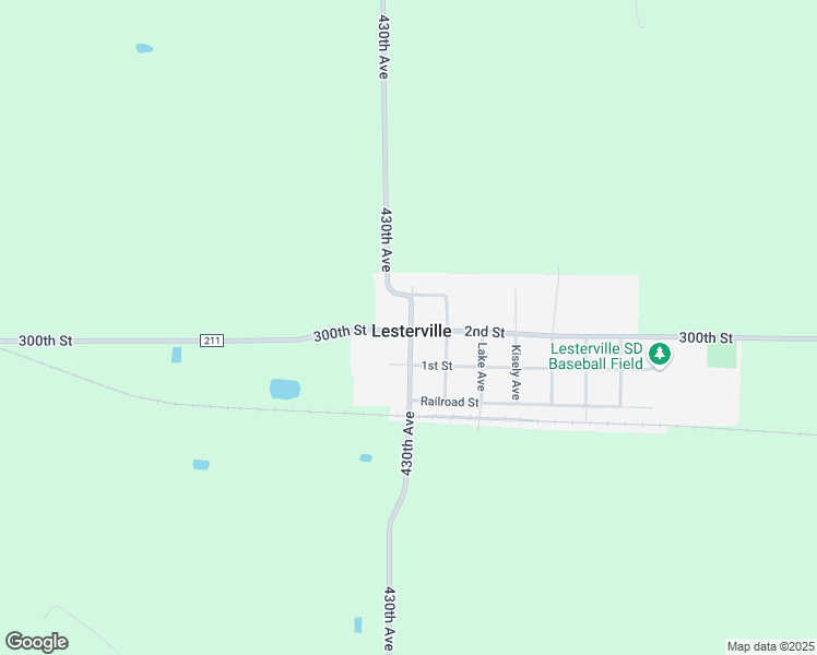 map of restaurants, bars, coffee shops, grocery stores, and more near in Lesterville