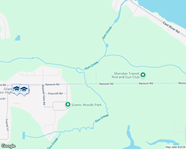 map of restaurants, bars, coffee shops, grocery stores, and more near 861 Ransom Road in Grand Island
