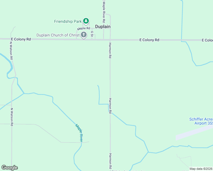 map of restaurants, bars, coffee shops, grocery stores, and more near 3903-4999 Harmon Road in St. Johns