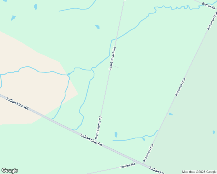 map of restaurants, bars, coffee shops, grocery stores, and more near 214 Brant Church Road in Brant