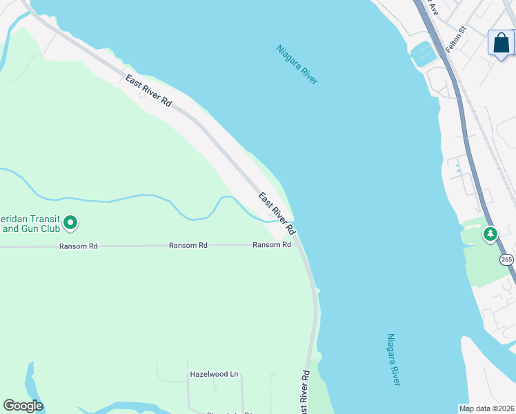 map of restaurants, bars, coffee shops, grocery stores, and more near 3660 East River Road in Grand Island