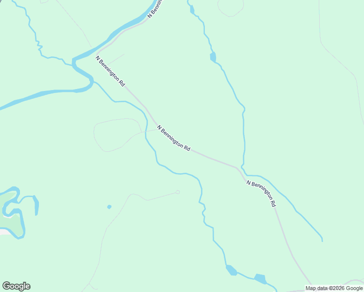 map of restaurants, bars, coffee shops, grocery stores, and more near 543 North Bennington Road in Bennington