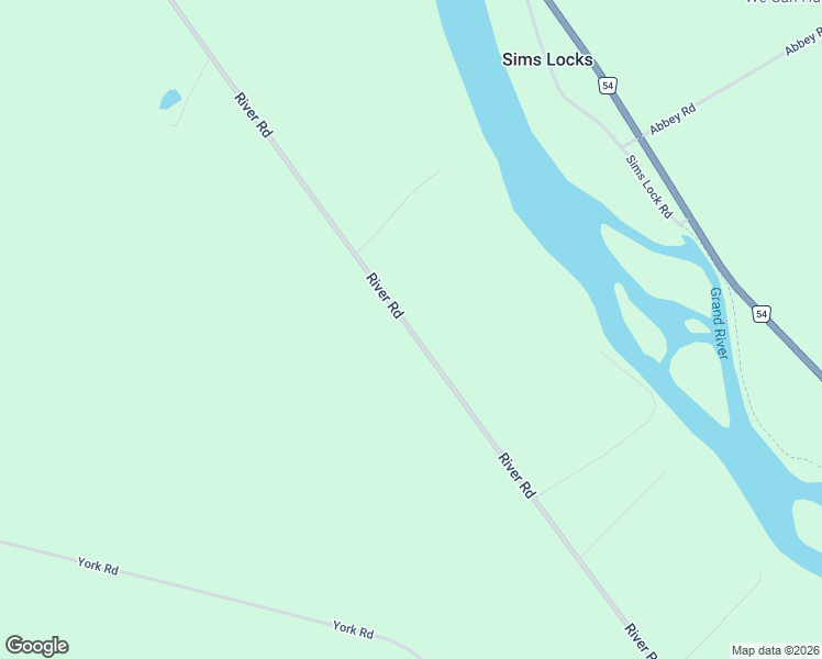 map of restaurants, bars, coffee shops, grocery stores, and more near 4205 River Road in Caledonia