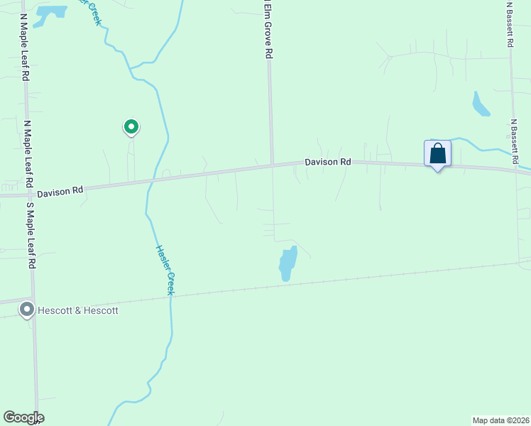 map of restaurants, bars, coffee shops, grocery stores, and more near 90 South Elm Grove Road in Lapeer