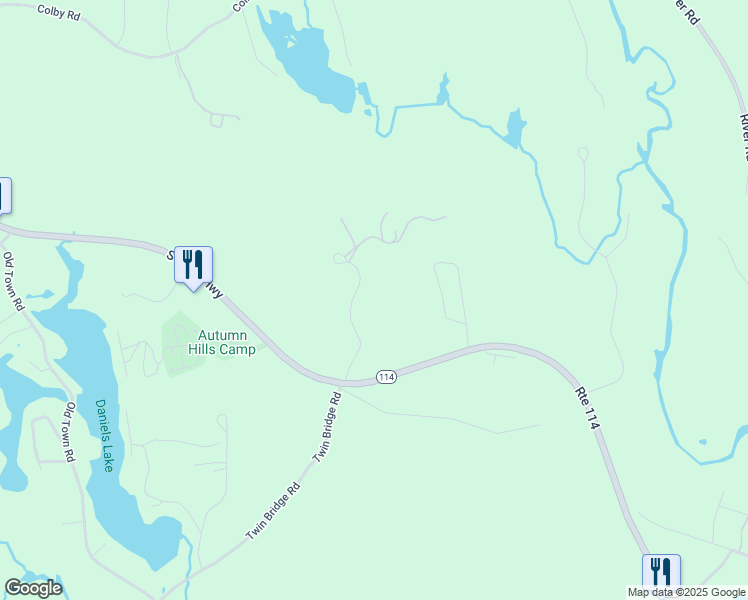 map of restaurants, bars, coffee shops, grocery stores, and more near 44 Hoit Mill Road in Weare