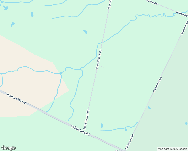 map of restaurants, bars, coffee shops, grocery stores, and more near 214 Brant Church Road in Brant