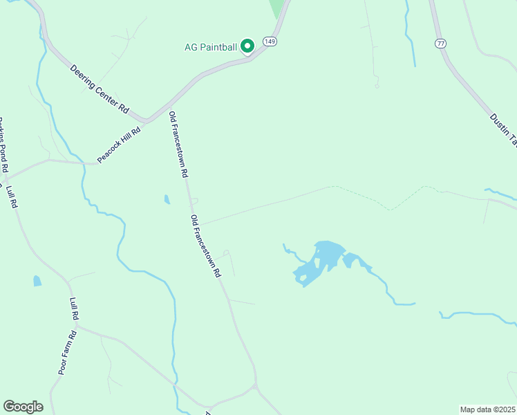 map of restaurants, bars, coffee shops, grocery stores, and more near 137 Helen Dearborn Road in Weare
