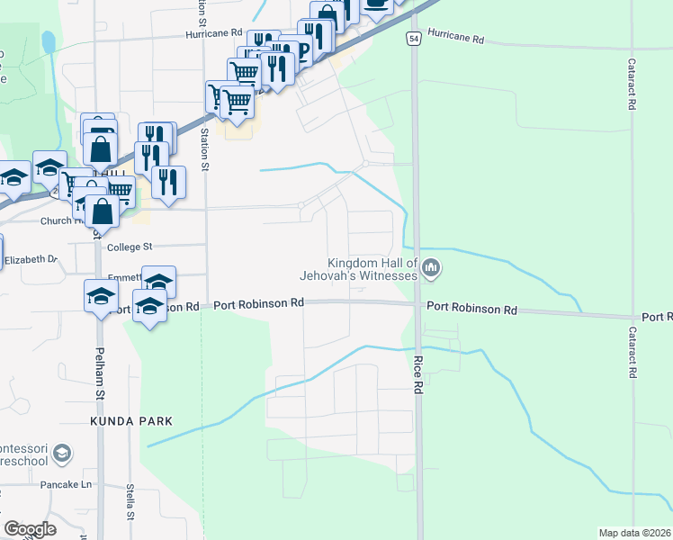 map of restaurants, bars, coffee shops, grocery stores, and more near 130 Lametti Drive in Pelham