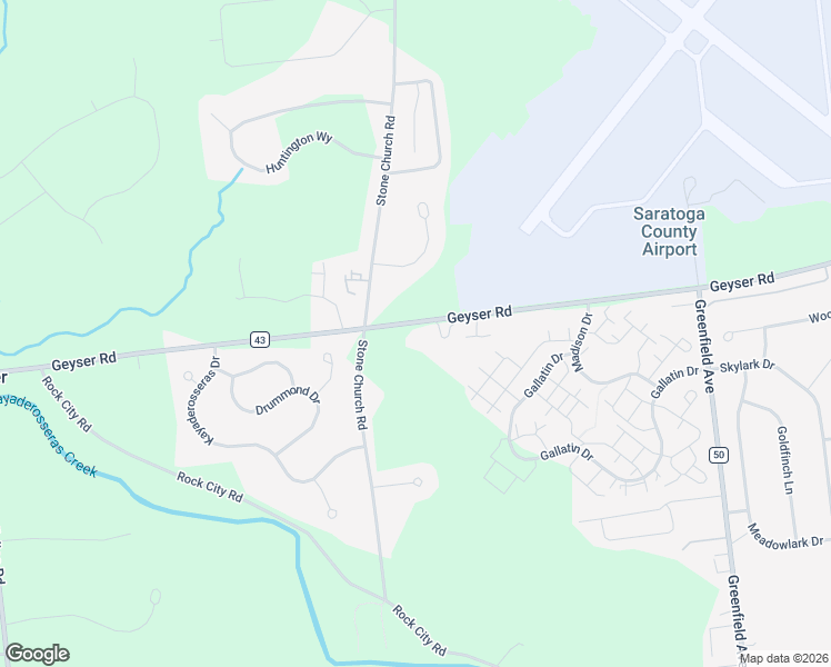 map of restaurants, bars, coffee shops, grocery stores, and more near 667 Geyser Road in Ballston Spa