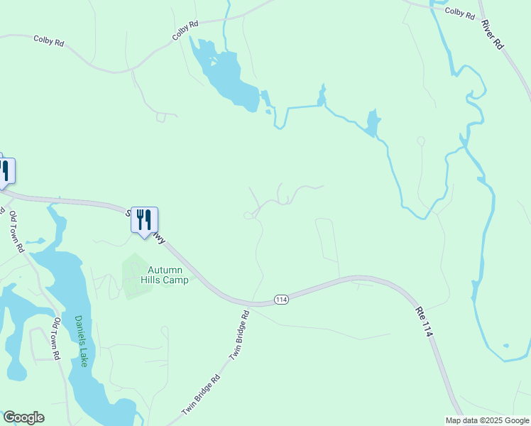 map of restaurants, bars, coffee shops, grocery stores, and more near 58 Hoit Mill Road in Weare