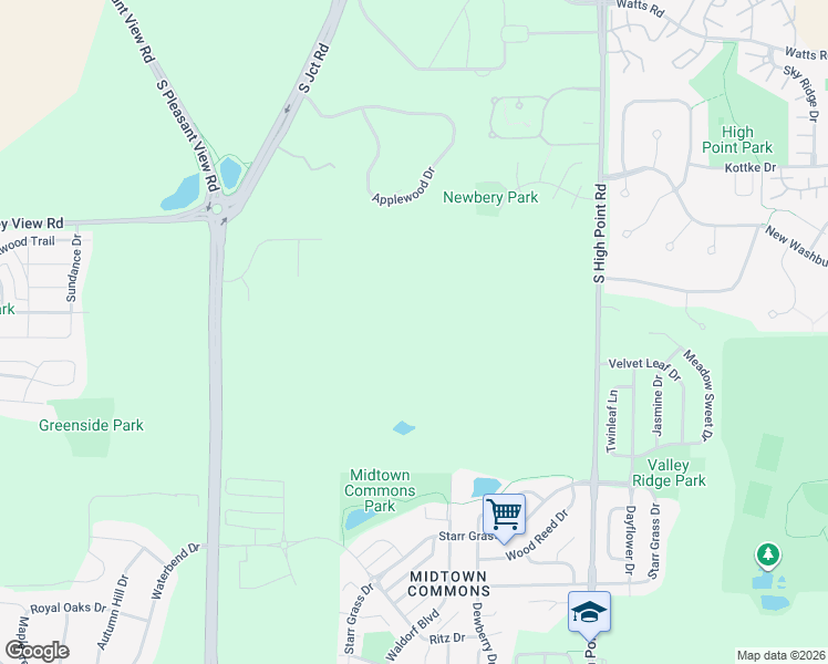 map of restaurants, bars, coffee shops, grocery stores, and more near 902 Landmark Trail in Madison