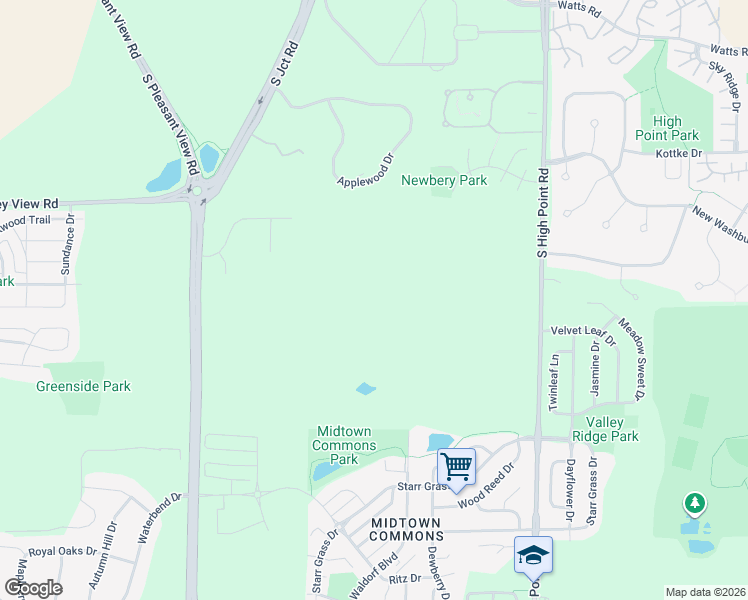 map of restaurants, bars, coffee shops, grocery stores, and more near 902 Landmark Trail in Madison