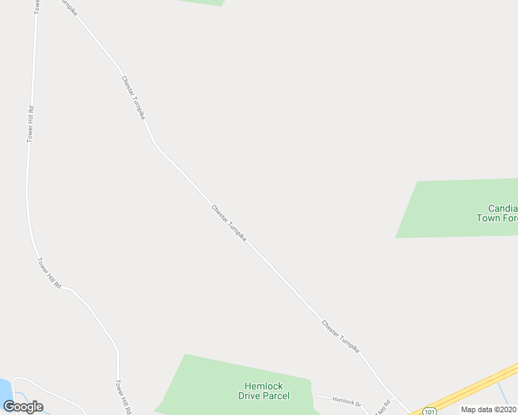 map of restaurants, bars, coffee shops, grocery stores, and more near 219 Chester Turnpike in Candia
