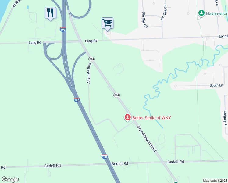 map of restaurants, bars, coffee shops, grocery stores, and more near in Grand Island