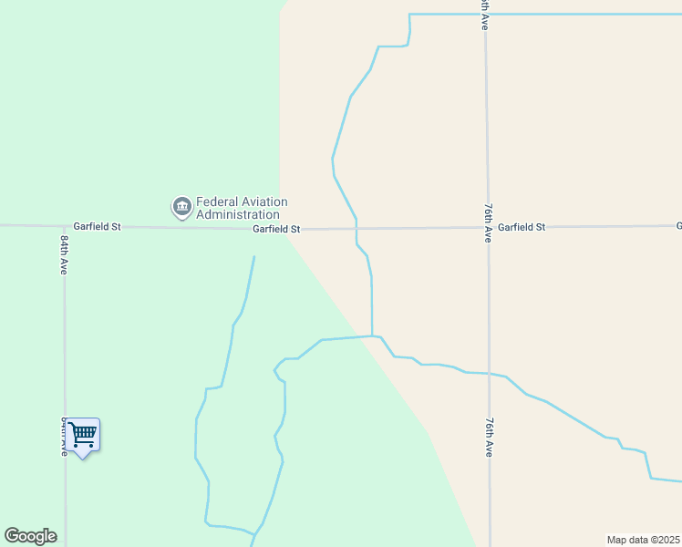 map of restaurants, bars, coffee shops, grocery stores, and more near 7880 Garfield Street in Coopersville