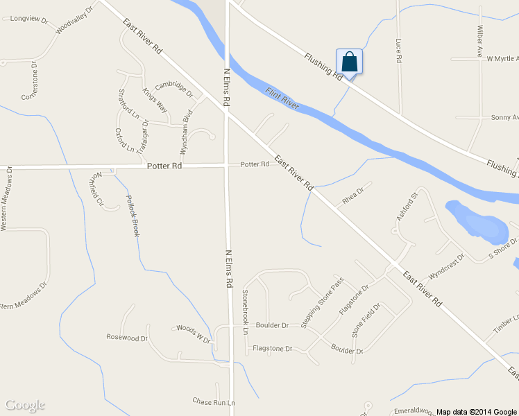 map of restaurants, bars, coffee shops, grocery stores, and more near 6469 Potter Road in Flushing