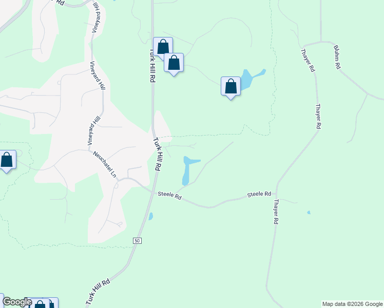 map of restaurants, bars, coffee shops, grocery stores, and more near 2470 Turk Hill Road in Victor