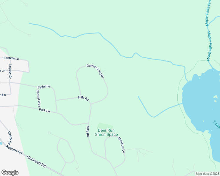 map of restaurants, bars, coffee shops, grocery stores, and more near 23 Garden Song Drive in Hooksett
