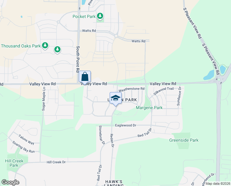map of restaurants, bars, coffee shops, grocery stores, and more near 602 Redan Drive in Verona