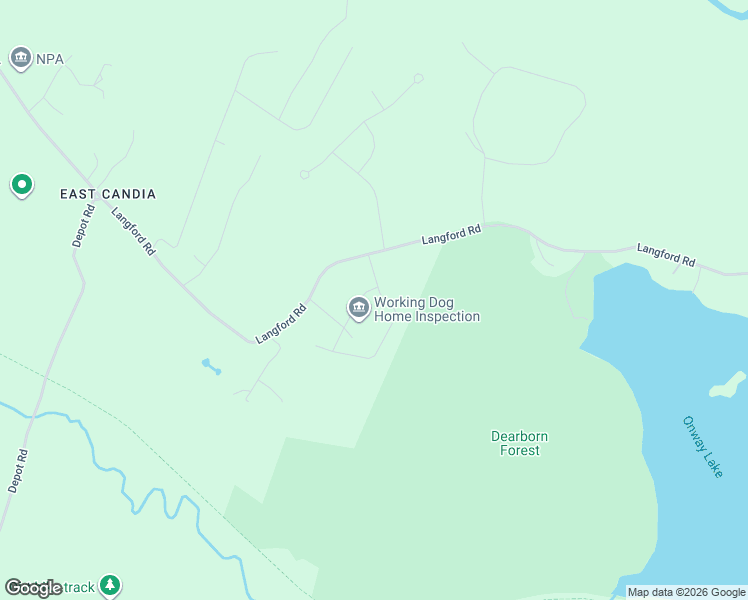 map of restaurants, bars, coffee shops, grocery stores, and more near 1 Hunter Drive in Raymond