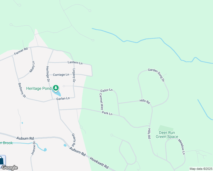 map of restaurants, bars, coffee shops, grocery stores, and more near 12 Gailor Lane in Hooksett