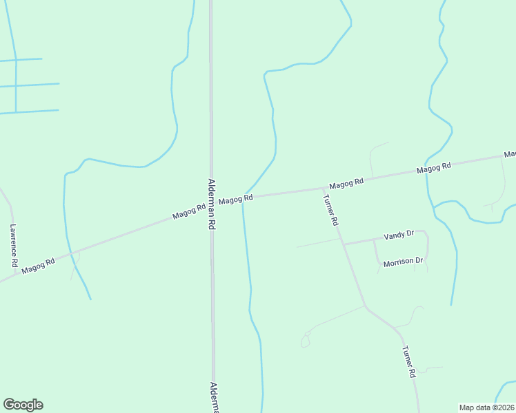 map of restaurants, bars, coffee shops, grocery stores, and more near 2154 Magog Road in Palmyra