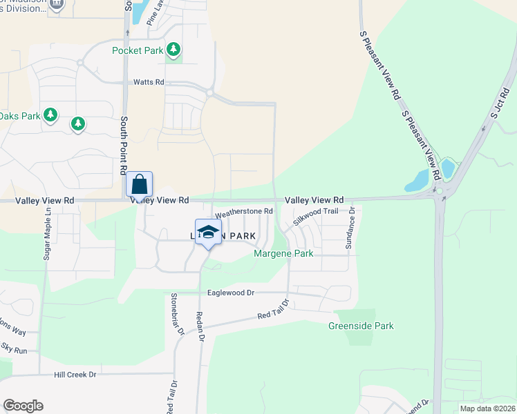 map of restaurants, bars, coffee shops, grocery stores, and more near 9118 Weatherstone Rd in Verona