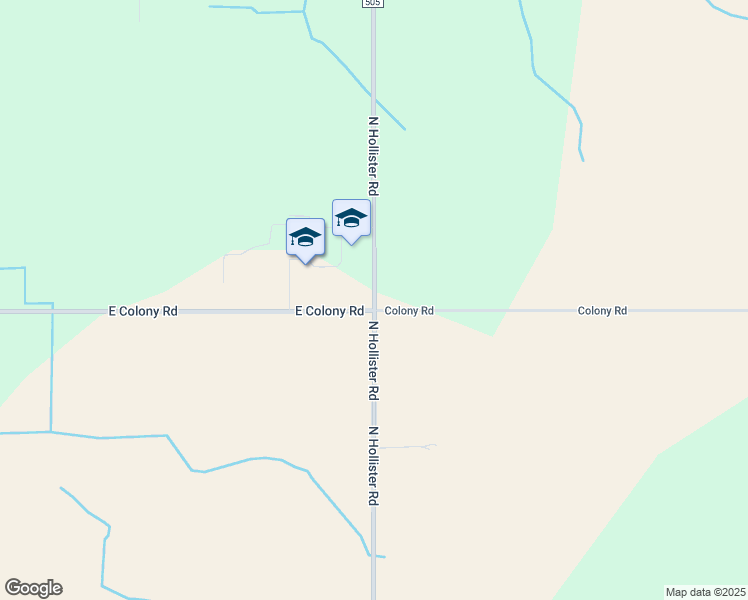 map of restaurants, bars, coffee shops, grocery stores, and more near 4041 North Hollister Road in Ovid