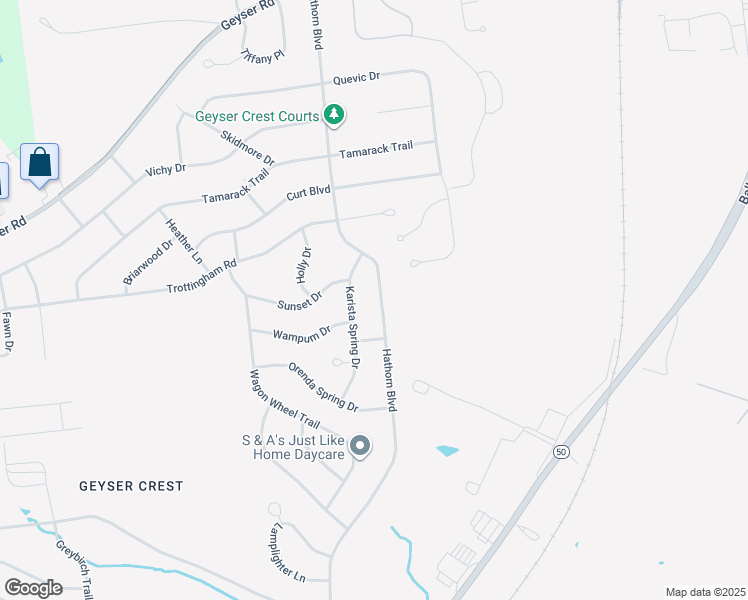 map of restaurants, bars, coffee shops, grocery stores, and more near 63 Hathorn Boulevard in Saratoga Springs