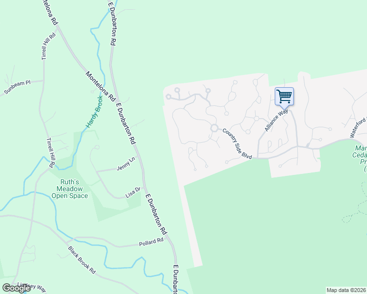 map of restaurants, bars, coffee shops, grocery stores, and more near 305 Woodview Way in Manchester