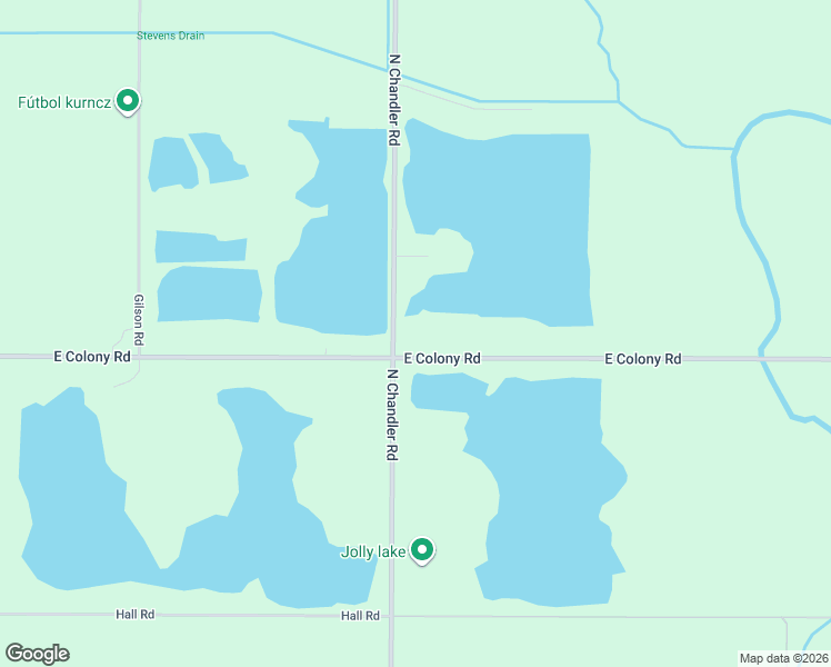 map of restaurants, bars, coffee shops, grocery stores, and more near 6 East Colony Road in Saint Johns