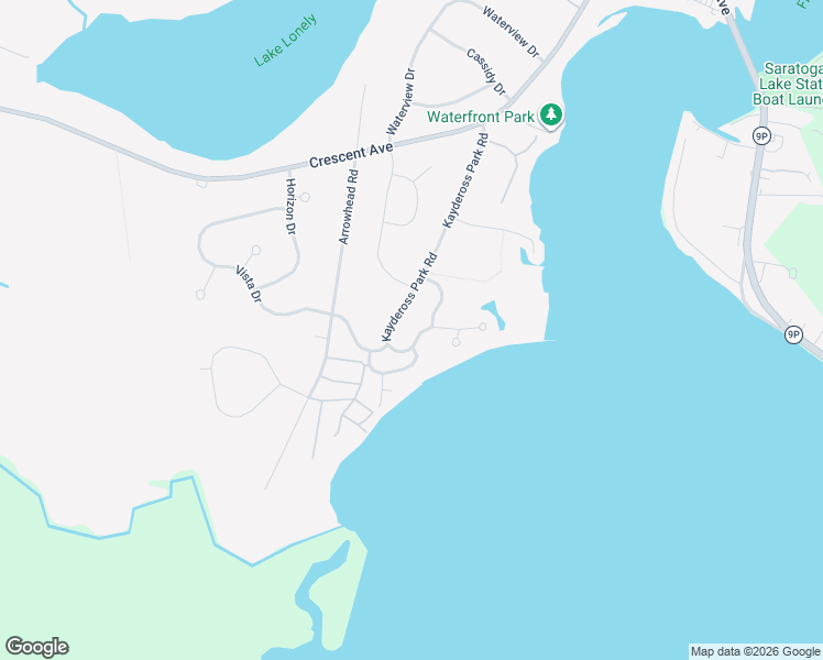 map of restaurants, bars, coffee shops, grocery stores, and more near 122 Kaydeross Park Road in Saratoga Springs