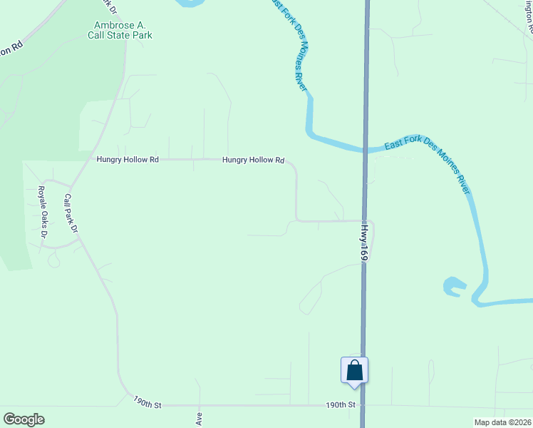 map of restaurants, bars, coffee shops, grocery stores, and more near 1122 Hungry Hollow Road in Algona