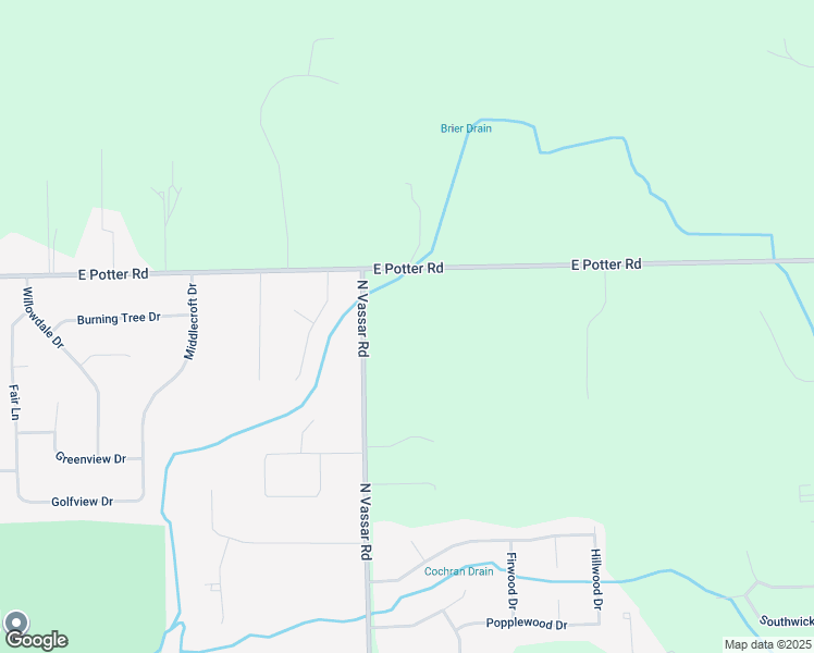 map of restaurants, bars, coffee shops, grocery stores, and more near 2478 North Vassar Road in Davison