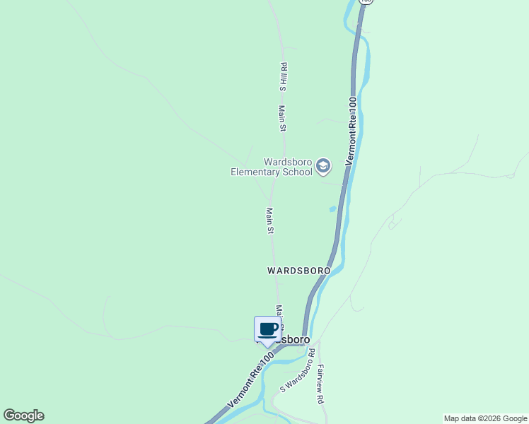 map of restaurants, bars, coffee shops, grocery stores, and more near 436 Main Street in Wardsboro