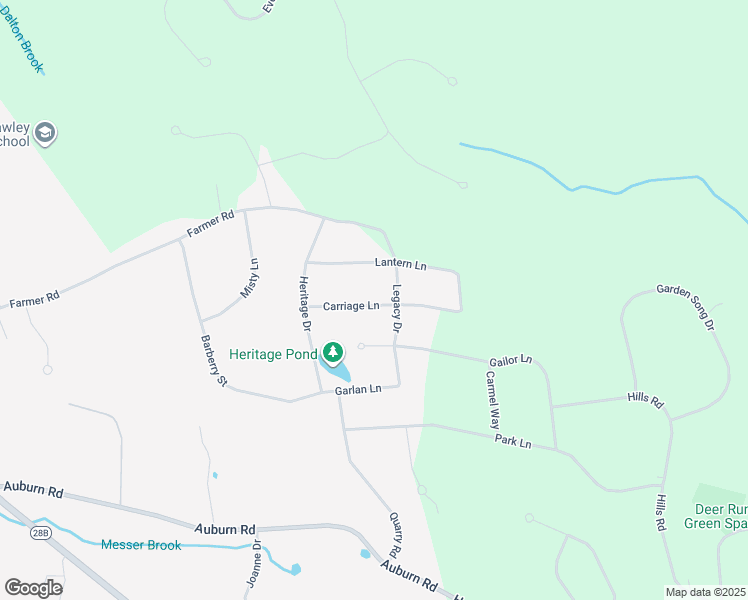 map of restaurants, bars, coffee shops, grocery stores, and more near 39 Carriage Lane in Hooksett