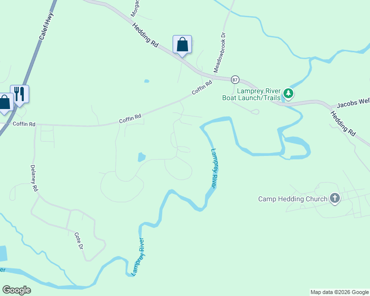 map of restaurants, bars, coffee shops, grocery stores, and more near in Epping