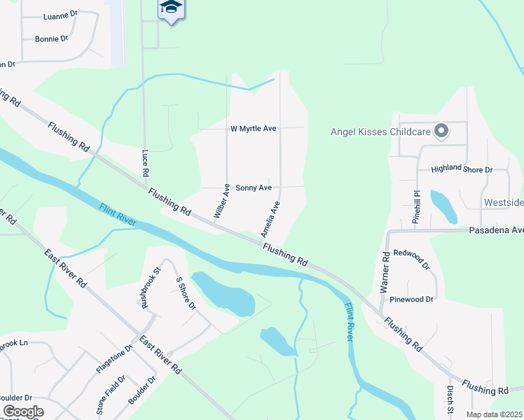 map of restaurants, bars, coffee shops, grocery stores, and more near 3045 Amelia Avenue in Flushing