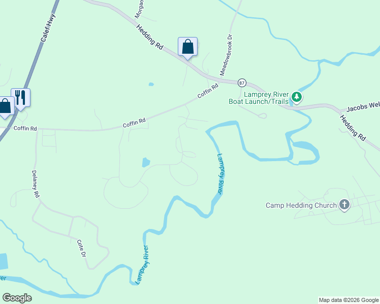 map of restaurants, bars, coffee shops, grocery stores, and more near in Epping