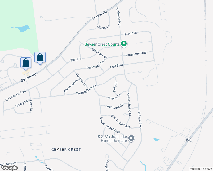 map of restaurants, bars, coffee shops, grocery stores, and more near 65 Trottingham Road in Saratoga Springs