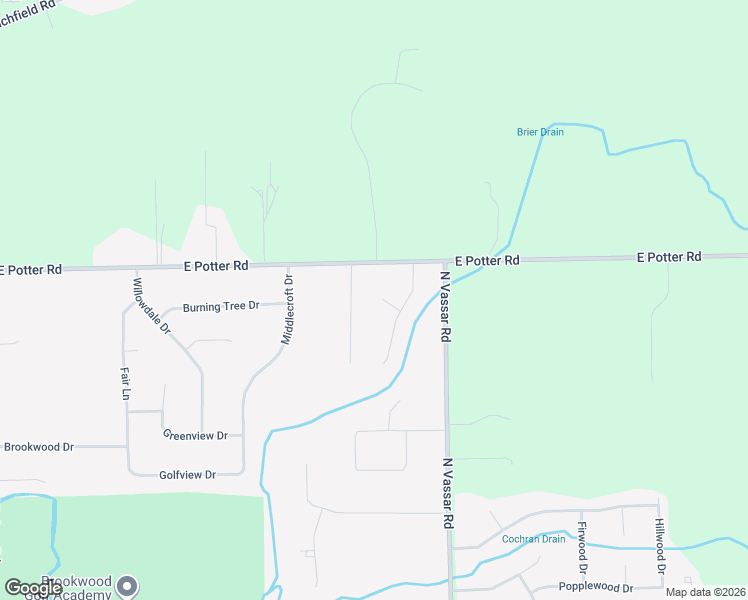 map of restaurants, bars, coffee shops, grocery stores, and more near 2470 Briar Creek Lane in Burton