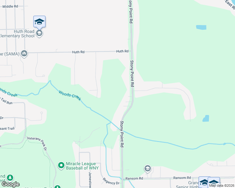 map of restaurants, bars, coffee shops, grocery stores, and more near 3110 Stony Point Road in Grand Island