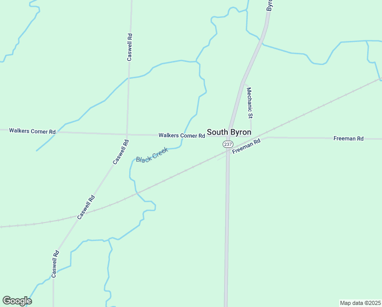 map of restaurants, bars, coffee shops, grocery stores, and more near in South Byron