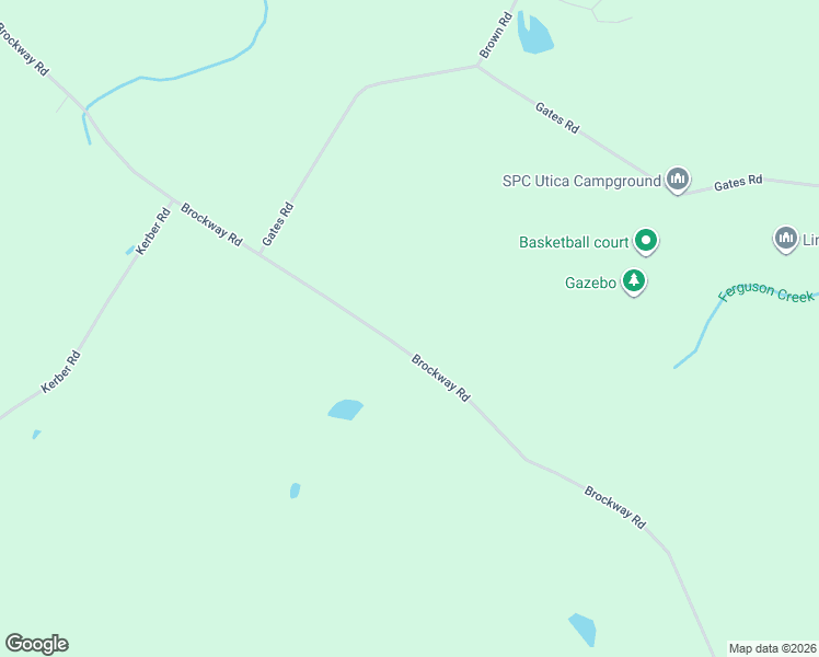 map of restaurants, bars, coffee shops, grocery stores, and more near 472 Brockway Road in Frankfort