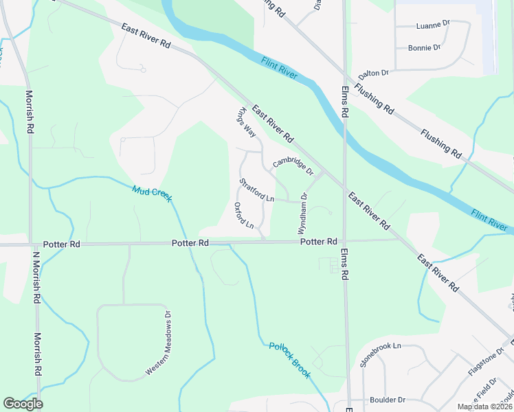 map of restaurants, bars, coffee shops, grocery stores, and more near 3049 Trafalgar Drive in Flushing