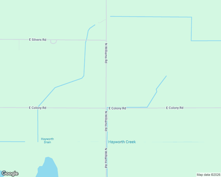 map of restaurants, bars, coffee shops, grocery stores, and more near 4148 North Williams Road in Saint Johns