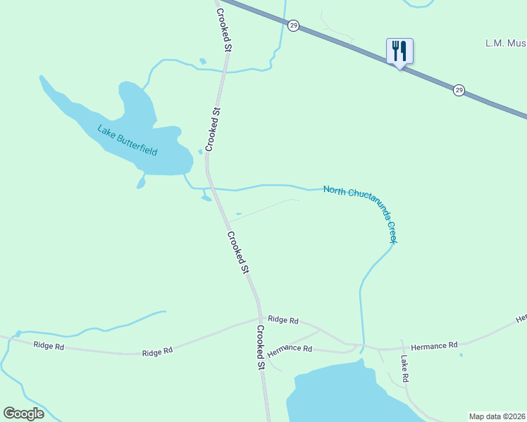 map of restaurants, bars, coffee shops, grocery stores, and more near 5826 Faber Road in Broadalbin