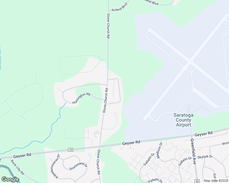 map of restaurants, bars, coffee shops, grocery stores, and more near 315 Stone Church Road in Ballston Spa