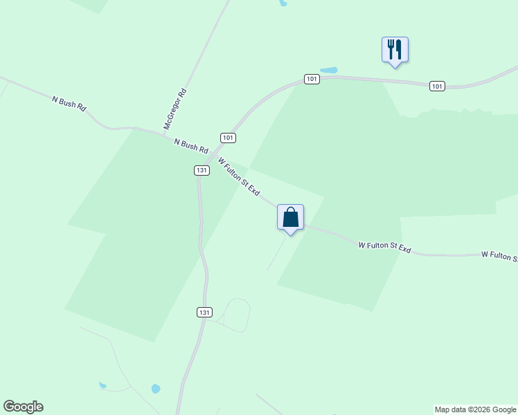 map of restaurants, bars, coffee shops, grocery stores, and more near 793 West Fulton Saint Exd in Gloversville